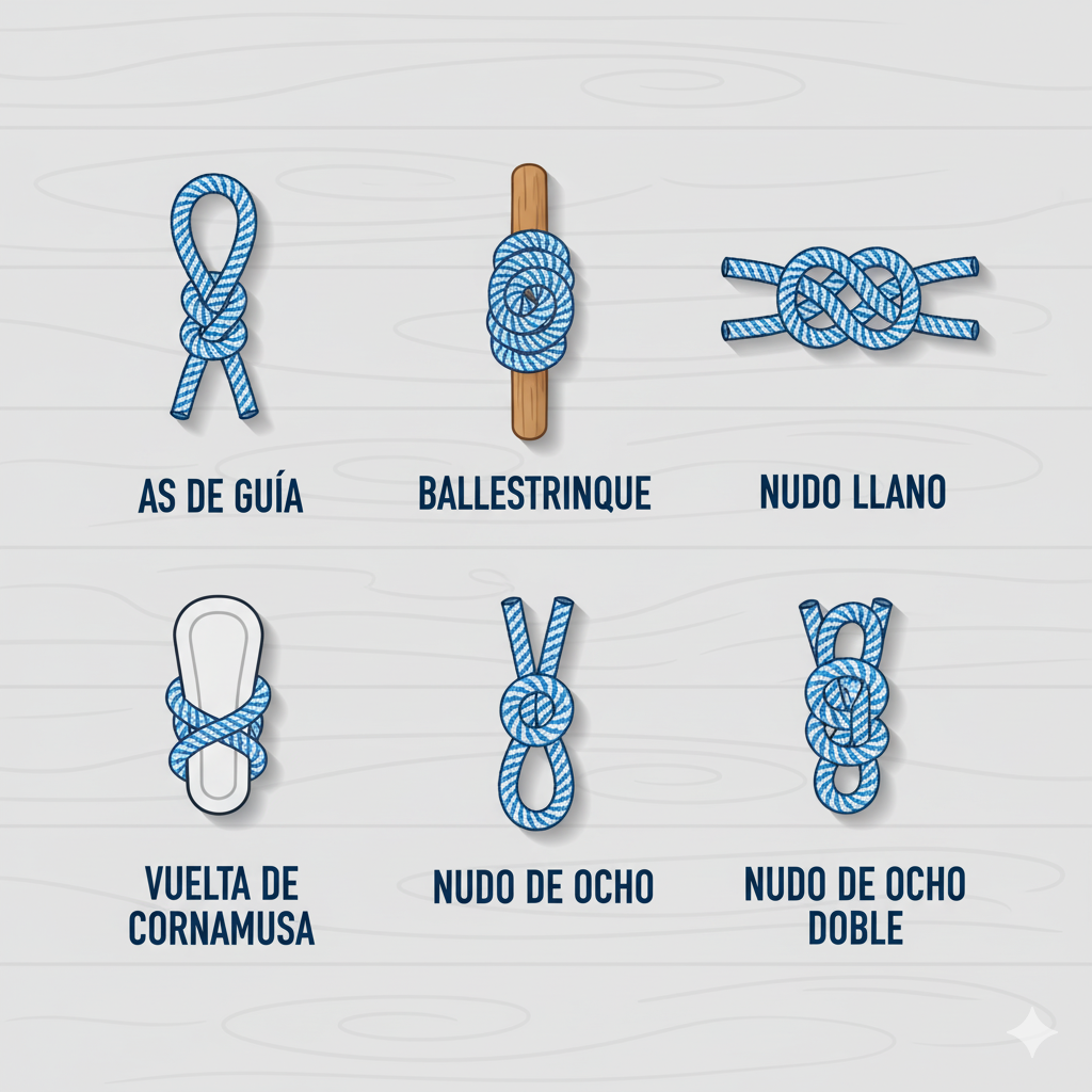 5 Nudos Náuticos Esenciales que Todo Navegante Debe Conocer